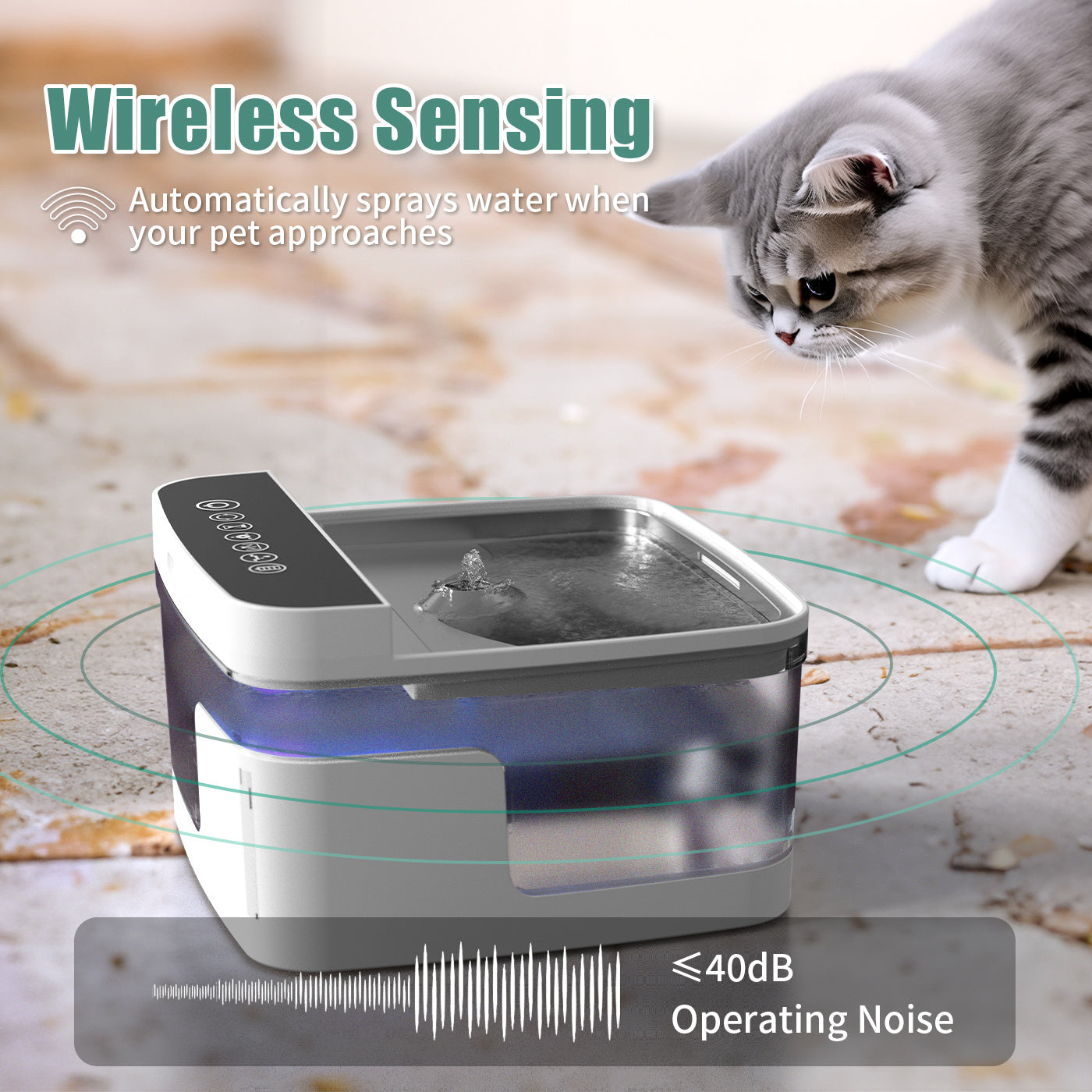 💧 Distributeur d’Eau Automatique pour Animaux | Pet Water Dispenser – Automatic Hydration