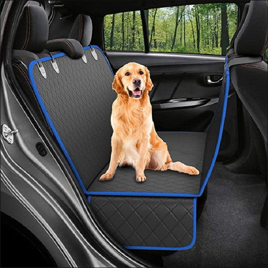 🐶 Housse de Siège Auto pour Chien – Hamac Sécurisé avec Filet & Poches | Dog Car Seat Cover – Hammock Style with Mesh Window & Pockets